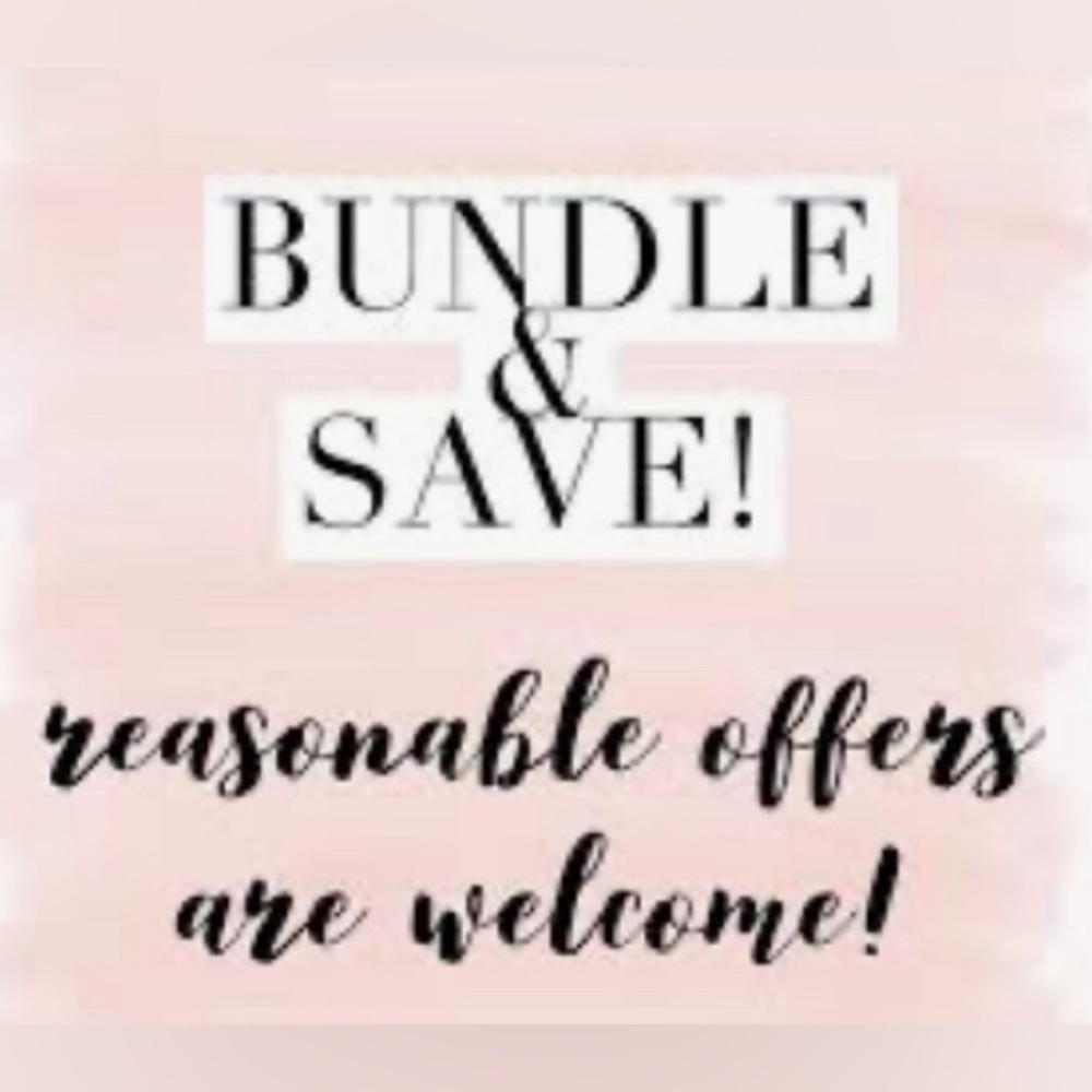 Bundle & Save reasonable offers accepted!!!
